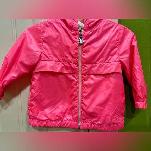 Moncler pink lightweight jacket size 6/9 New - Picture 3 of 10
